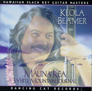 MAUNA KEA WHITE MOUNTAIN JOURNAL HAWAIIAN SLACK KEY GUITAR MUSIC