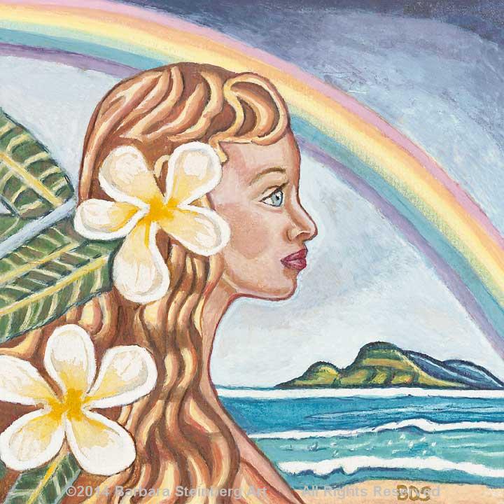 Maui Rainbow Girl