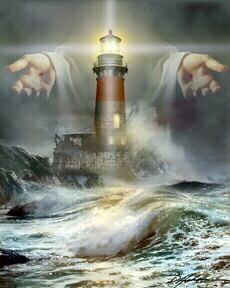 MIRACLES OF JESUS HEALING HANDS PAINTING