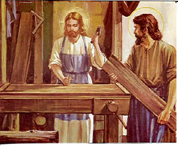 PORTRAITS OF JESUS IN THE CARPENTER SHOP