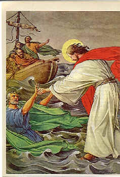JESUS CALMS THE SEA PAINTINGS III