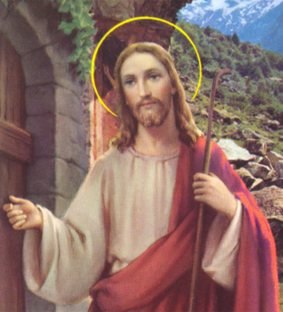 JESUS STANDING AT THE DOOR
